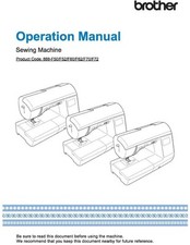 Brother Innov-ís BQ950 Sewing Machine Manual...