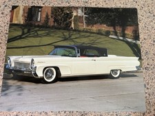 1958 Lincoln Continental Mark I Convertible 10.5 X 8.5 Frameable Picture 1958 Lincoln Continental Mark I Convertible 10.5 X 8.5 Frameable Picture