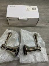 Delta Cassidy Two Lever Bath Roman Tub Handle Kit  Chrome  H697 READ