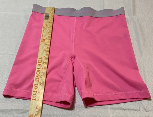 Danskin Now Dri More Fitted Compression Shorts Women’s Large Hot Pink - Photo 2/16