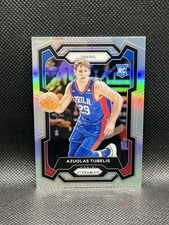 2023-24 Prizm Azuolas Tubelis TRUE SILVER ROOKIE SP #283 76ers RC Panini