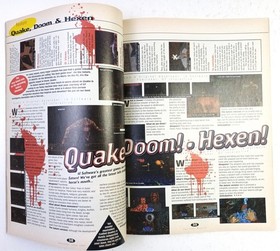 SEGA POWER #83 SEPTEMBER 1996 SATURN QUAKE DOOM HEXEN SPACE HULK DUKE NUKEM. VGD