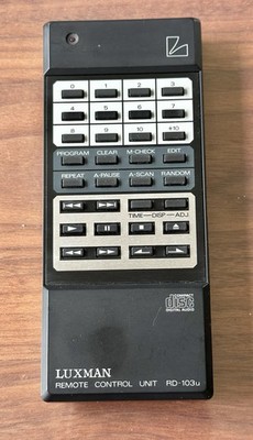 Luxman RD 103u Fernbedienung  Original & selten