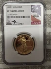 U.S. Mint 1990 American Eagle $25 Gold Coin 1/2 oz Proof NGC PF 70 Ultra Cameo
