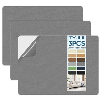 Canvas Repair Patch，Waterproof Self Adhesive Fabric Patch for Tent,Boat Cover,Ca