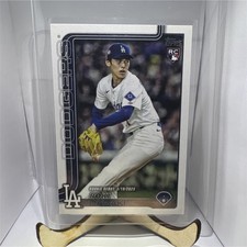 Topps 2025 Update Series Rookie Debut #US199 Roki Sasaki Los Angeles Dodgers