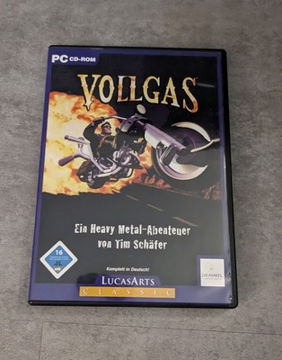 Vollgas / Full Throttle PC CD-ROM (DE) von Lucasarts