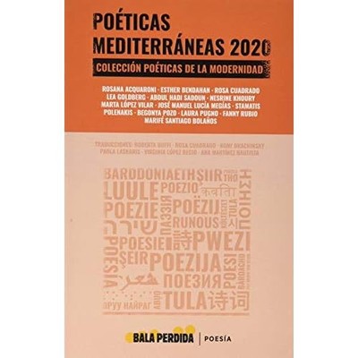 POETICAS MEDITERRANEAS - Spanish Language Paperback NEW Various 2020