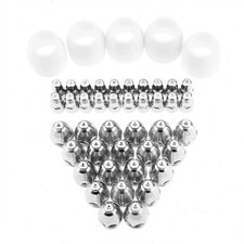 P80 Plasma Cutter Electrodes Tips 1.3mm Shield Cup for SIP HG400 LGK80 45pcs