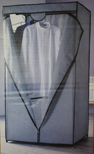 Kleiderschrank -Textilschrank ideal für Keller Höhe 155 x Breite 87 cm. NEU OVP