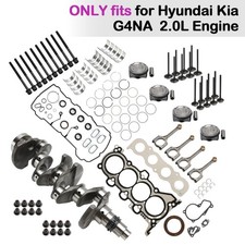 G4na 2.0l Engine Rebuild Kit Crankshaft Con Rods Gasket Kit For Hyundai Kia F08 G4na 2.0l Engine Rebuild Kit Crankshaft Con Rods Gasket Kit For Hyundai Kia F08
