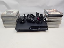 Sony PS3 Black Console CECH-2003B 250 GB With Power Cable Controller HDMI Games