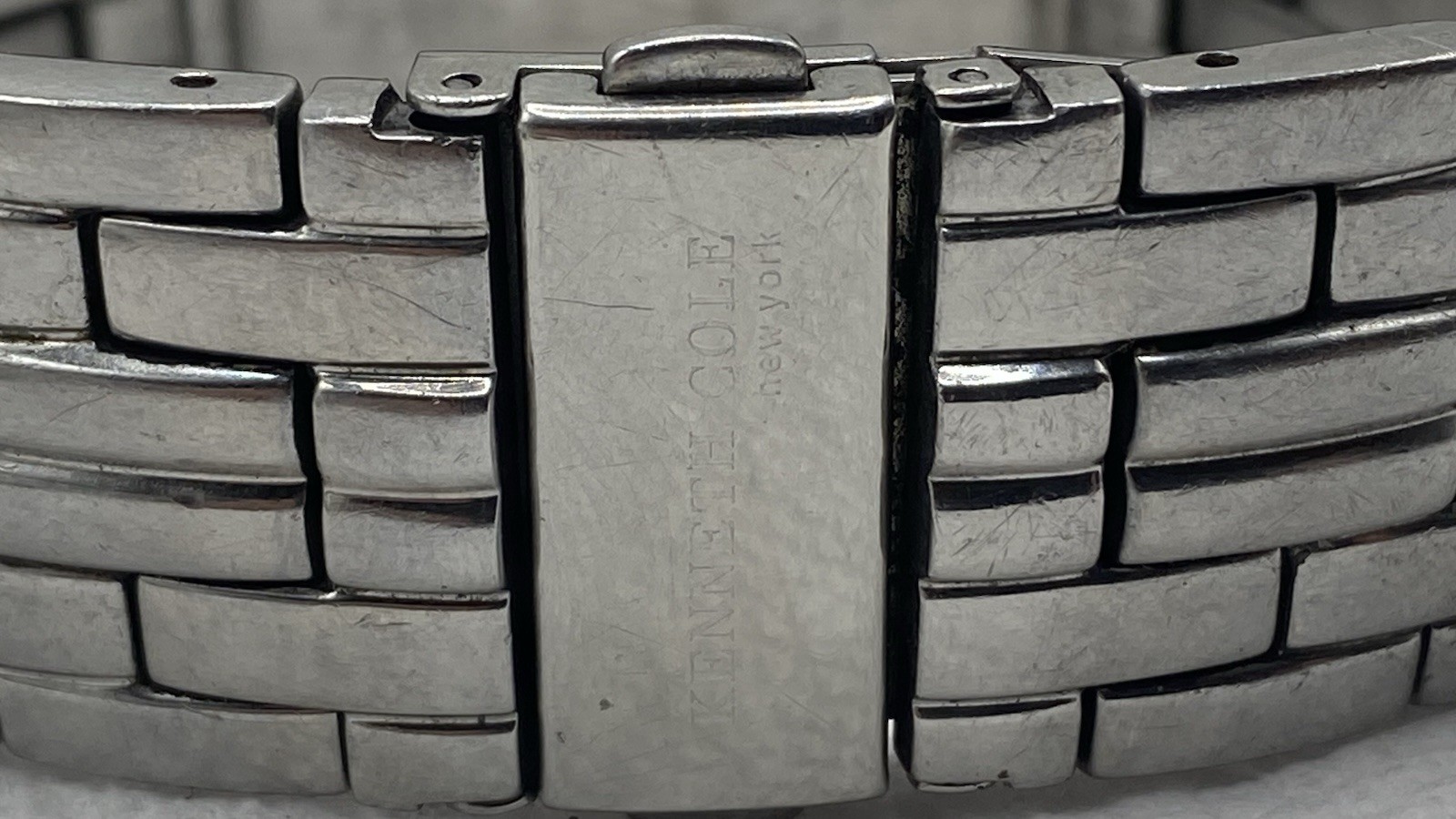 Kenneth Cole KC3509 Rectangular Silver White Dial… - image 16