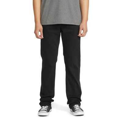 Volcom Solver Straight Fit Jeans - Blackout (SP26)