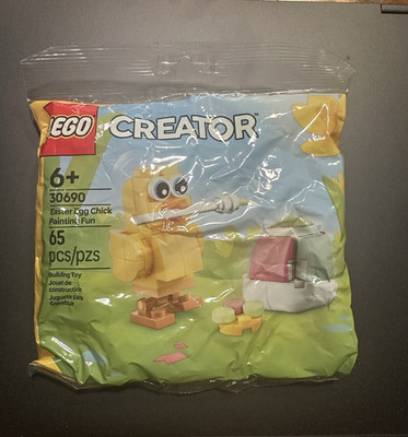 LEGO Creator Easter Egg Chick Painting Fun polybag 30690 65pc 6+ Seasonal