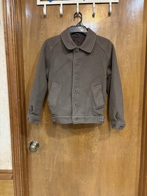 DUNHILL Cashmere and Wool Bomber Jacket Coat 38  97cm Size M Made In Italy Men's