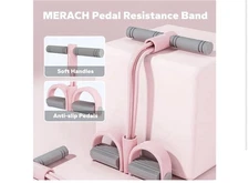 MERACH Foot Pedal Resistance Band, Multifunctional Pedal Puller Resistance Rope