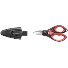Facom Heavy Duty Electricians Scissors, 160mm in Holder - 841A.3PB 841A.3