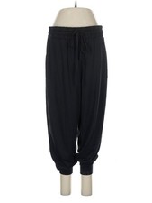 Any Body Women Black Casual Pants M Petites
