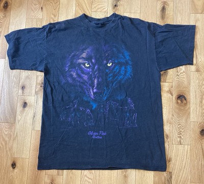 1996 Wolf  Glacier Park Montana  Shirt XL