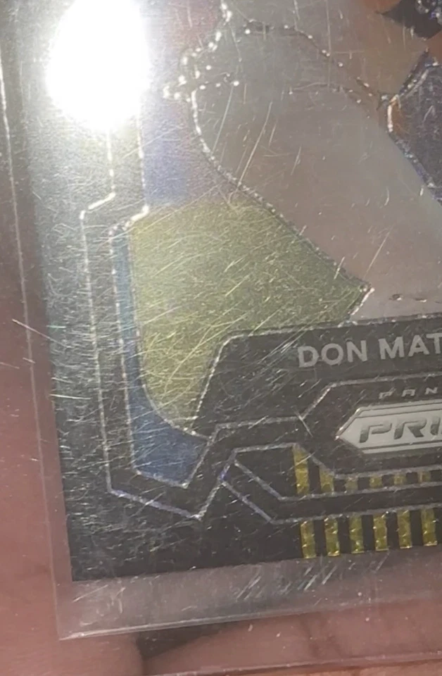 Panini Prizm Don Mattingly 2024 negro dorado/5 ¡Súper limpio! Foto 3 de 4
