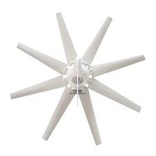 8 Blades 600W Wind Turbine Generator Kit with Charge Controller Windmill Power