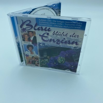 Blau Blüht Der Enzian Volksmusik CD German Folk Compilation Delta Music