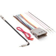 Radio Wiring Harness W/Antenna Adapter for 2002-2012 Chevy/GMC/Pontiac Afterm...