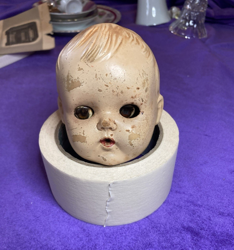 Doll head replacement part