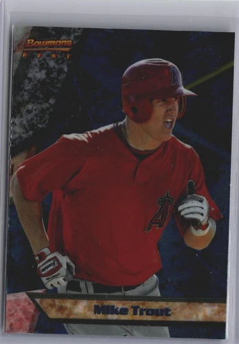 2011 Bowmans Best #BBP9 Mike Trout RC Los Angeles Angels
