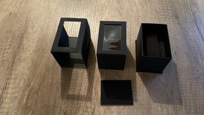 Uhren Box Aviator F-series Schwarz Uhrenkasten