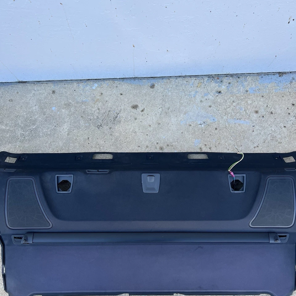 11-16 BMW F10 SERIE 5 VENTANA TRASERA PANTALLA ALTAVOCES TRASEROS CUBIERTA TRASERA PAQUETE EMBELLECEDOR Foto 3 de 4