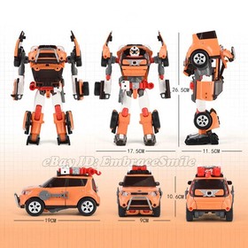 New TOBOT X, YOUNG TOY Adventure X Transforming Collectible Vehicle Large 9-inch