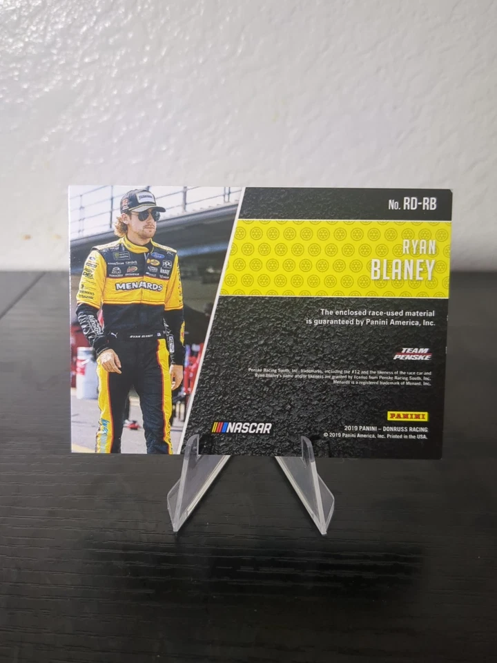 2019 Race Day Relics #RD-RB Byan Blaney (race used tire) - Image 2 of 2