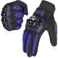 Motorradhandschuhe GrößE XXL Blau Cofit Touchscreen KnöChelschutz