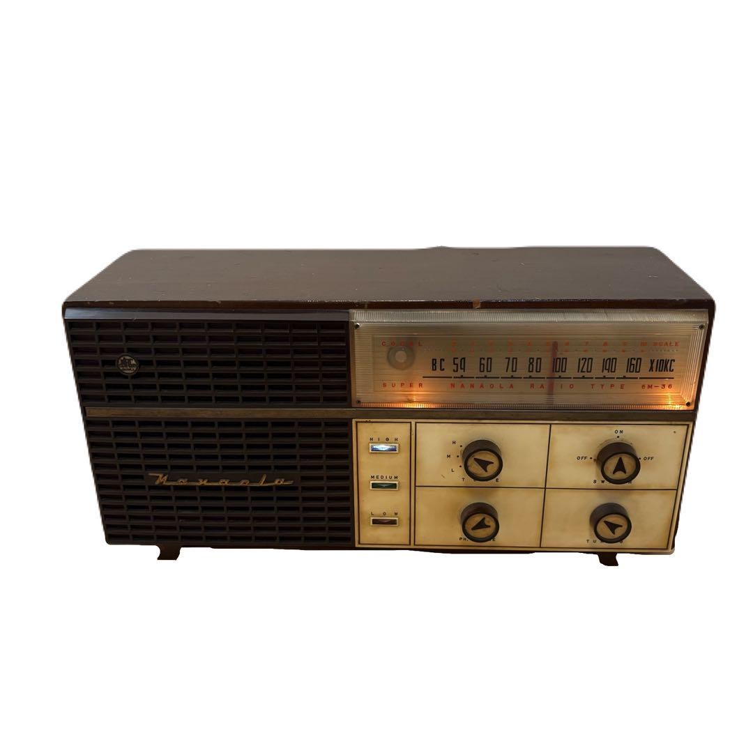【動作確認済】Nanaola Radio Type 6M-36型　ナナオララジオ Nanaola Radio Type 6M-36 Nanaola Radio Operation Confirmed
