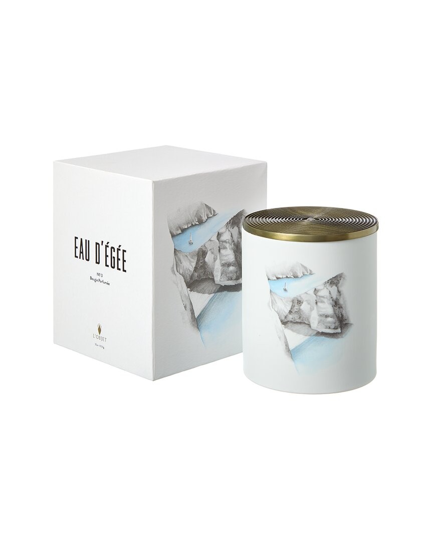 Lobjet Pack Of 2 Eau Degee No3 3-Wick Candles White 32690₽