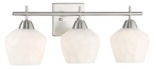 Minka Lavery 3173 Camrin 3 Light 21"W Vantage Bathroom Vanity - Nickel