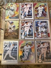 Baseball Binder, Tons Of Value. Ohtani Judge , SP , Autos, Loaded With Rookies
