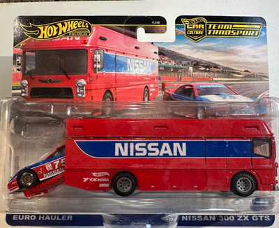 2024 HOT WHEELS TEAM TRANSPORT, '94 NISSAN 300ZX GTS & EURO HAULER
