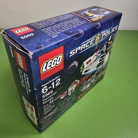 LEGO Space Police: Squidman Escape (5969) Complete W/ Minifigures, Inst , & Box
