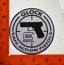 Glock Perfection Patch – Safe Action Pistols Iron-On Sew-On Collectible