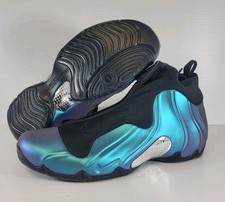 Nike Air Flightposite Hombres Talla 10 Polvoriento Cactus Persa Violeta Zapatos HJ4466-001