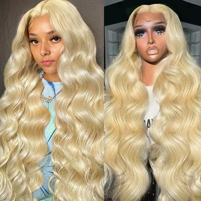 Goalroya 613 13X6 Lace Front Wig Human Hair 200 Density Glueless Lace Front Wig