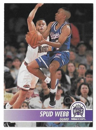1994 Hoops Basketball Spud Webb #189