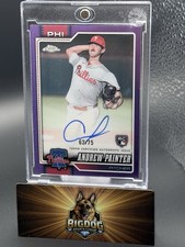 Andrew Painter Chrome 2026 Purple Refractor /75 Auto