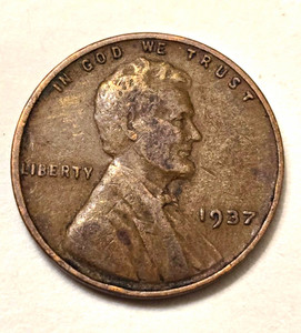 1937 Lincoln Wheat Small Cent Penny BN Bronze Business Strike Philadelphia