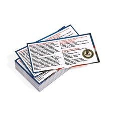 50pcs Service Dog Law Cards, ADA Animal Id M, As Shown in the Picture