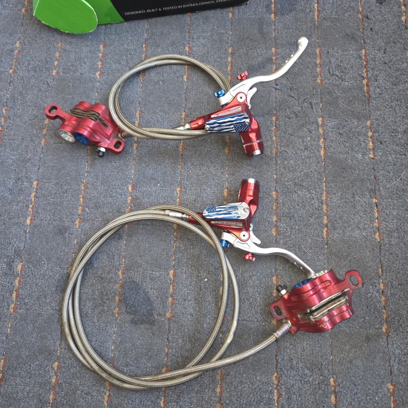 Hope E 4 limited edition Screaming eagle disc brakes