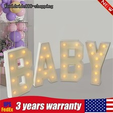 "BABY" Letter Light LED Light Up Letters for Baby Birthdays/Showers KT Board